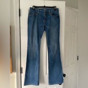 Loft Curvy Boot Cut Jeans Size 2